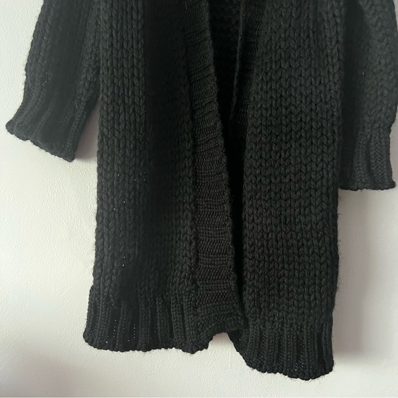 MJ WATSON Wool Alpaca Blend Chunky Knit Cardigan Small - Picture 4 of 10